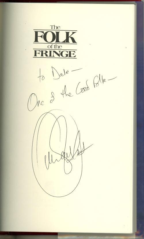 The Folk of the Fringe by Orson Scott Card (Signed)