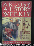 Argosy Dec 1 1923 Classic McCulley Cover