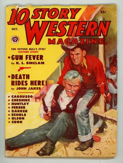 10 Story Western Oct 1953 John Jakes