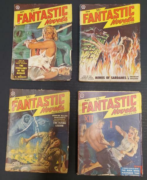 Complete Run of Fantastic Novels July 1940 - June 1951