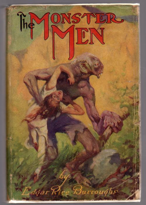 The Monster Men by Edgar Rice Burroughs (First Edition) Signed