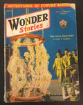 Wonder Stories Apr 1933 Paul Cvr; Arthur G. Stangland; Binder; Schachner;