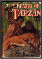 The Beasts of Tarzan by Edgar Rice Burroughs (First Edition) Signed