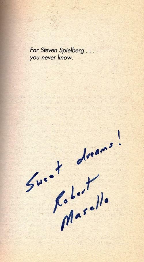 Private Demons by Robert Masello (Second Printing) Signed