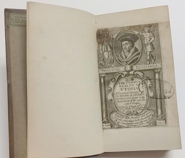 The Common-wealth of Utopia by Sir Thomas Moore 1639