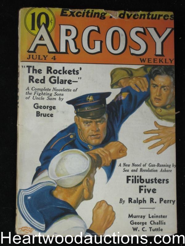 Argosy Jul 4, 1936 Max Brand, Leinster, Ernst Crime stories