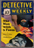 Detective Fiction Weekly Oct 7 1933; Fredrick Davis, Judson P. Philips - Pulp