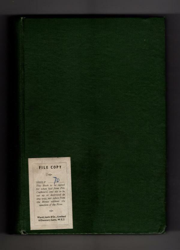 The Feet of the Furtive by Charles G. D. Roberts (Ward File Copy Binding)