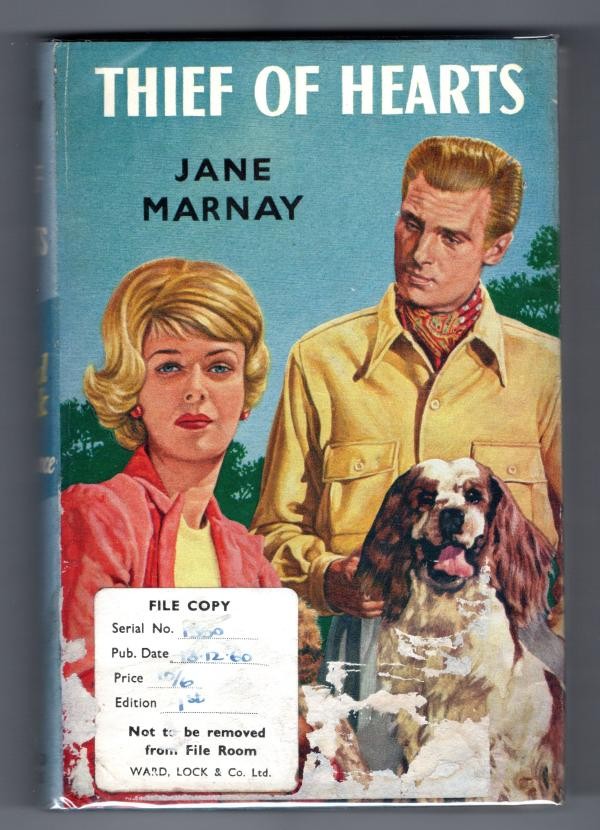 Thief of Hearts by Jane Marnay (First Edition) Ward Lock File Copy
