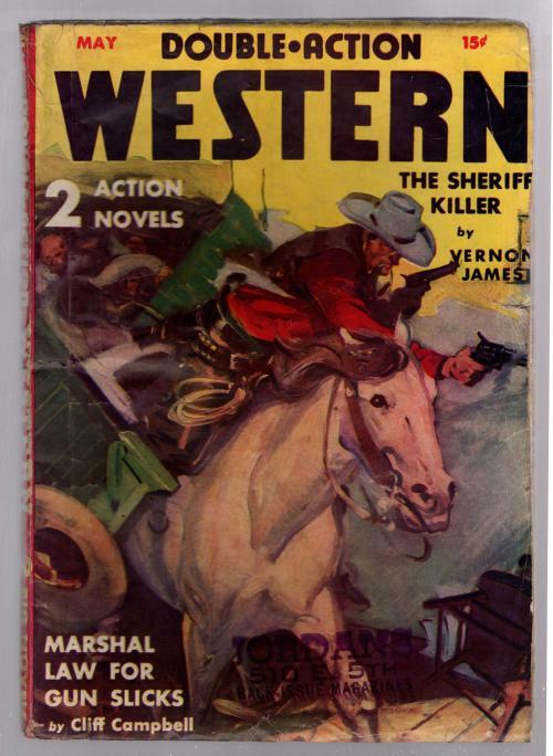 Double Action Western May 1941 The Sheriff Killer/Marshall Law for Gun Slicks