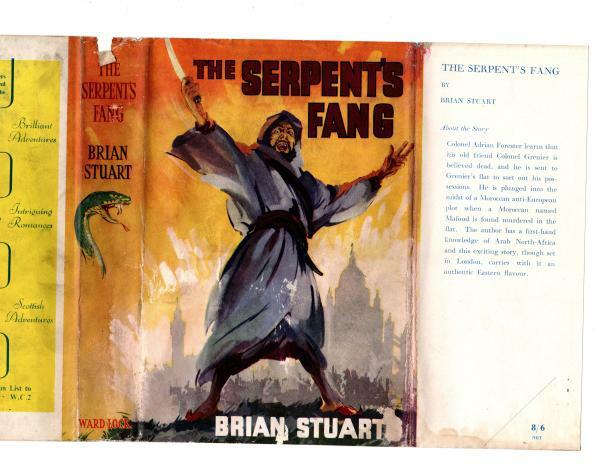 The Serpent's Fang by Brian Stuart (First Edition) File Copy