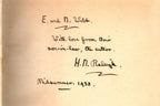 The Machinations of Dr. Grue by H.M. Raleigh (First Edition) Signed