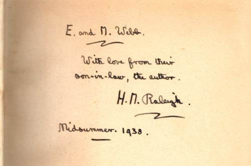 The Machinations of Dr. Grue by H.M. Raleigh (First Edition) Signed