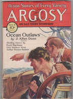 Argosy Aug 09 1930 Paul Stahr Cvr; Otis Adelbert Kline; J. Allan Dunn