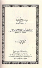 Ghoul Warning and Other Omens by Brian Lumley (Limited Edition) Signed