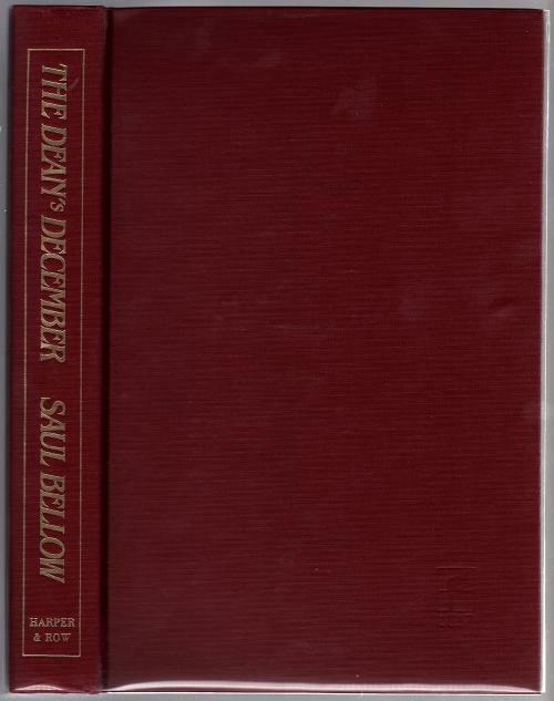 The Dean's December by Saul Bellow (Limited First Edition) Signed
