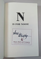 N is for Noose by Sue Grafton (First Edition) Signed
