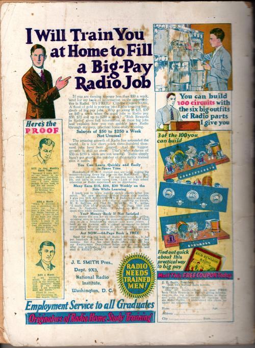 Amazing Stories Quarterly Oct 20 1929 Wesso Cvr; Edmond Hamilton;