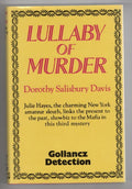Lullaby of Murder by Dorothy Salisbury Davis (First Edition) File Copy