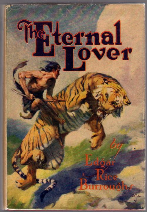 The Eternal Lover by Edgar Rice Burroughs G&D J. Allen St. John Art