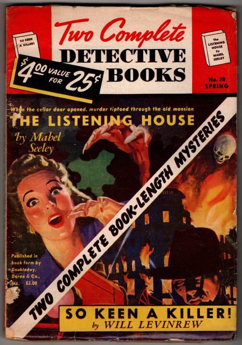 Two Complete Detective Books Spring 1952 George Gross Cvr; Mabel Steeley