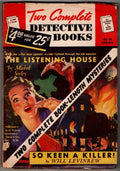 Two Complete Detective Books Spring 1952 George Gross Cvr; Mabel Steeley