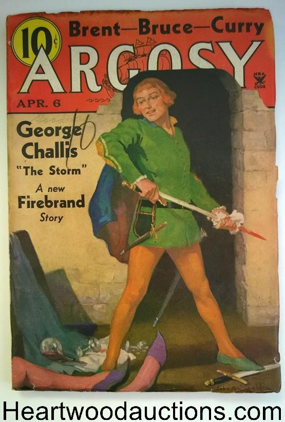 Argosy Apr 6 1935 Peter the Brazen; Coughlin Cvr