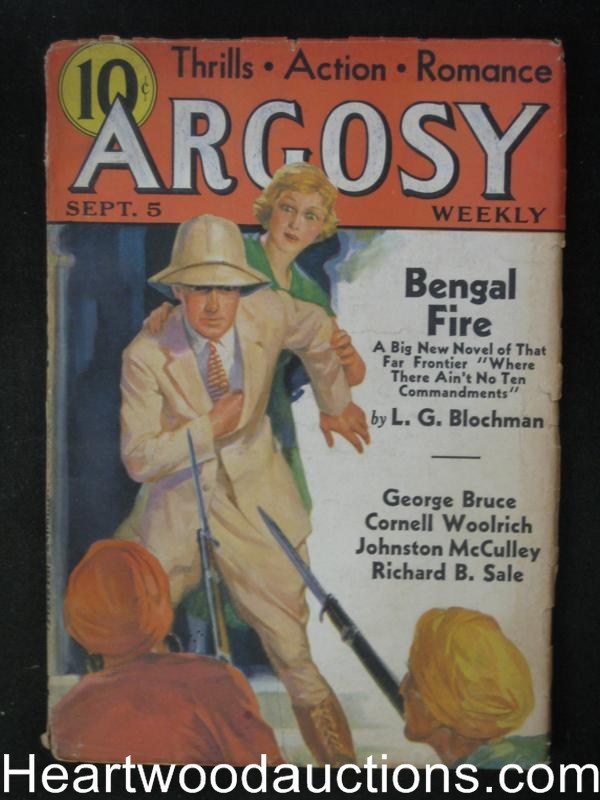 Argosy September 5, 1936 Woolrich/Guns for a gringo