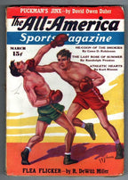 All-America Sports Magazine Mar 1936 Boxing Cvr; Preston; Staples; Kramer