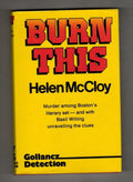 Burn This by Helen McCloy (First UK Edition) Gollancz File Copy