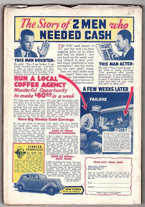 Thrilling Detective Apr 1936 Edmond Hamilton, Tom Curry - Pulp