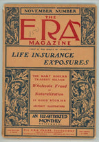 The Era Magazine Nov 1904 Edgar Allan Poe Article Pulp