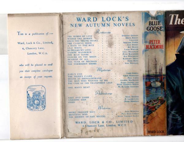 The Blue Goose by Peter Blackmore (First Edition) File Copy
