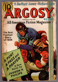 Argosy Nov 19 1938 Rudolph Belarski football Cvr; A. Merritt; Judson P. Philips