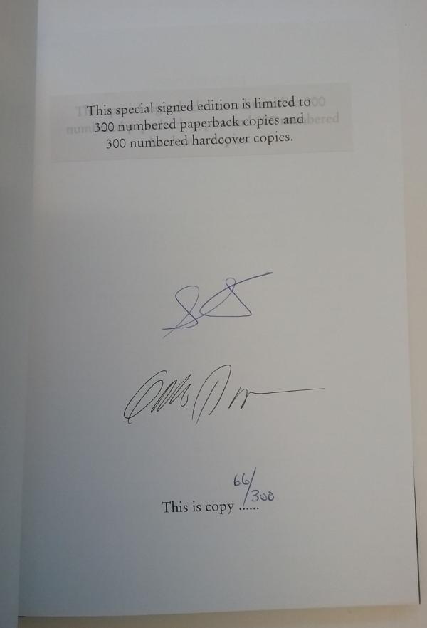 Reality Dust by Stephen Baxter (First Edition) Limited Signed #66