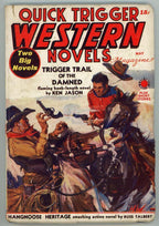 Quick Trigger Western May 1939 Early Red Circle Pulp