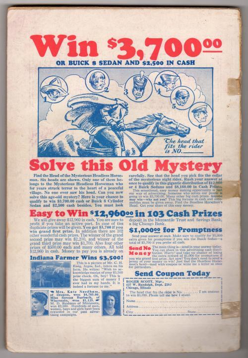 Weird Tales Jan 1932 C. C. Senf Cvr; 2nd Pub story by Carl Jacobi - Pulp
