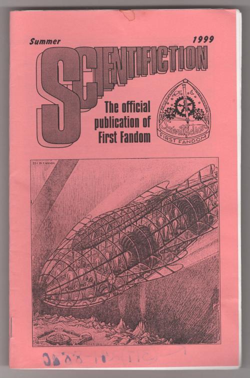 ScientiFiction 1999 All 4 Issues First Fandom Sci-fi Fanzine (1st) Korshak's
