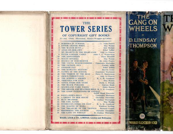 The Gang on Wheels by D. Lindsay Thompson Vintage Auto cover