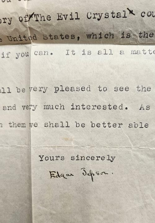 Pollyooly by Edgar Jepson (First Edition) Signed