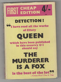 The Murderer is a Fox by Ellery Queen (Gollancz) File Copy