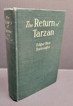 The RETURN of TARZAN by Edgar Rice Burroughs (St.John art)