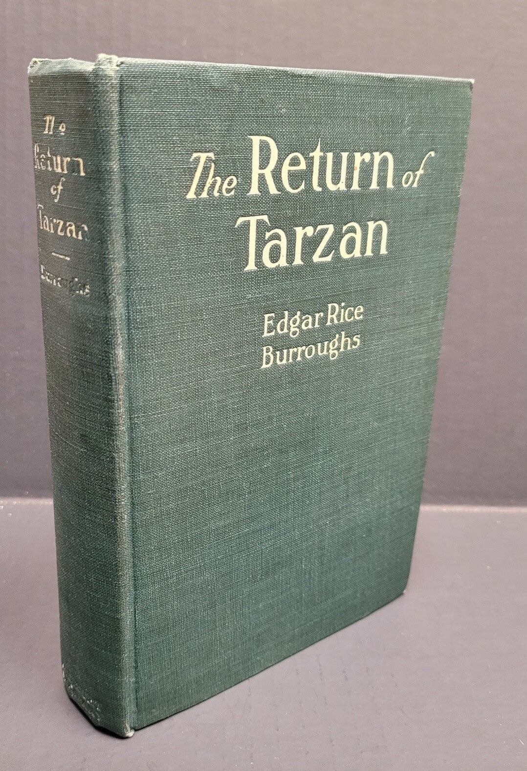 The RETURN of TARZAN by Edgar Rice Burroughs (St.John art)