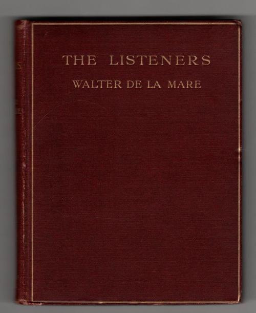 The Listeners: And Other Poems by Walter de la Mare (First Edition) Signed