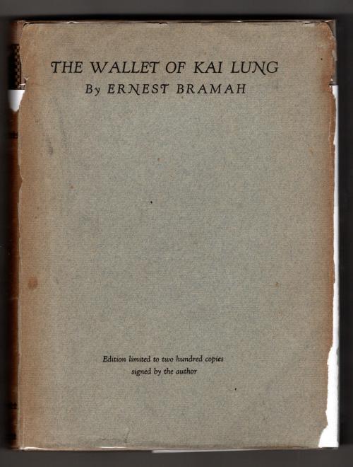 The Wallet of Kai Lung by Ernest Bramah Limited double signed