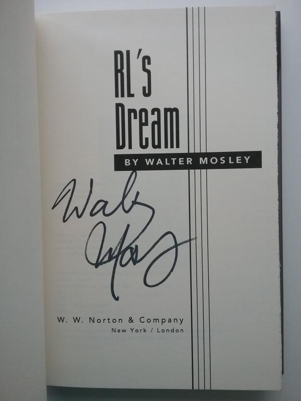 RL's Dream by Walter Mosely (First Edition) Signed