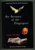 An Instance of the Fingerpost by Iain Pears Advanced reading copy (SOFTCOVER)