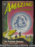 "Amazing Stories" August 1950 Fredric Brown