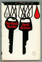 One Man's Murder by David Delman (First Edition)