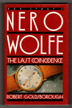 Nero Wolfe: The Last Coincidence by Robert Goldsborough (First Edition)